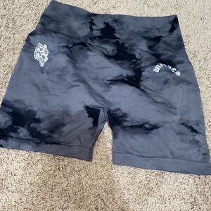 Darc Sport Gray and Black Athletic Shorts